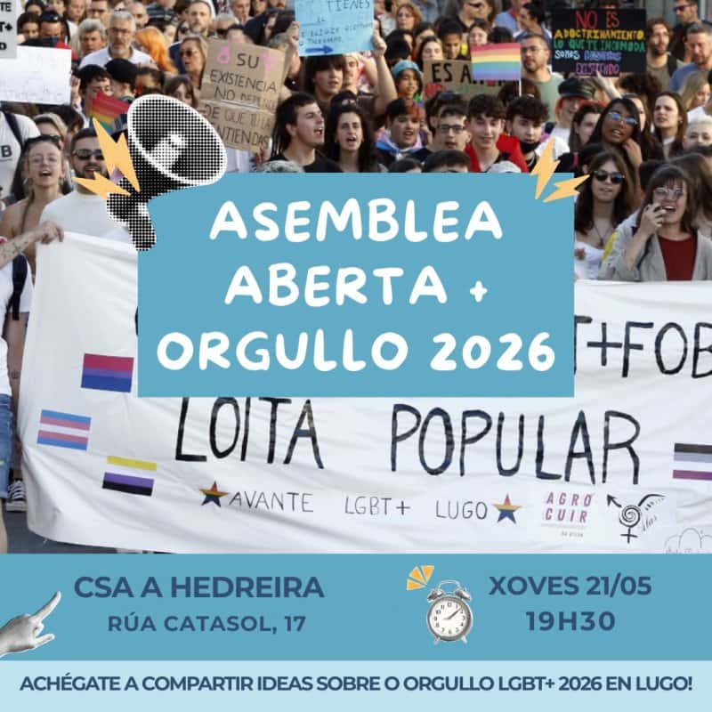 Asamblea Aberta: Orgullo 2026