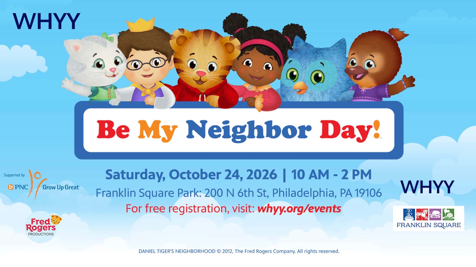 WHYY Be My Neighbor Day