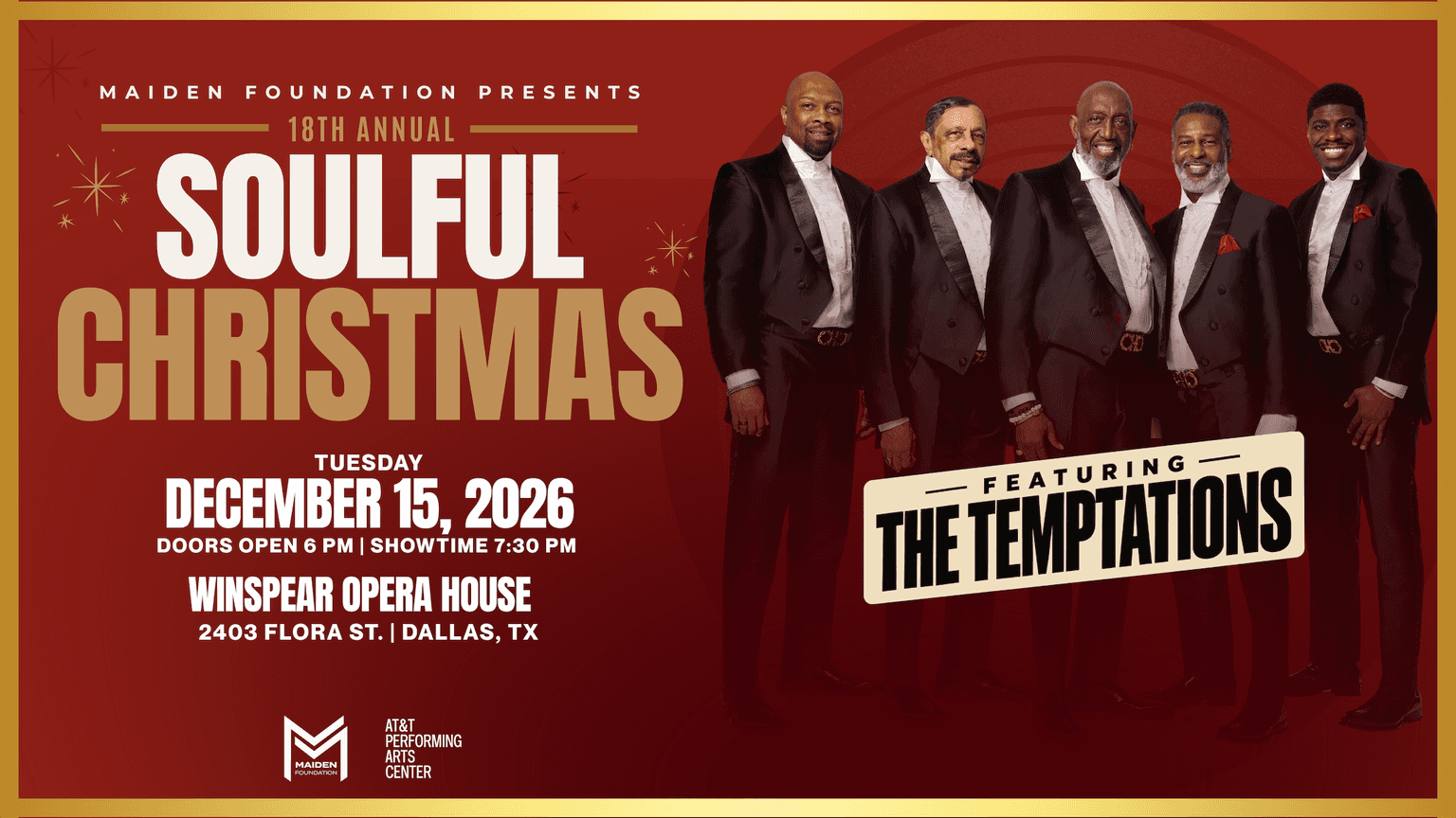 Soulful Christmas with The Temptations