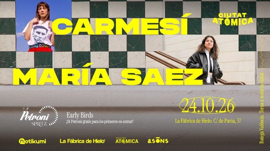 Carmesí + María Sáez