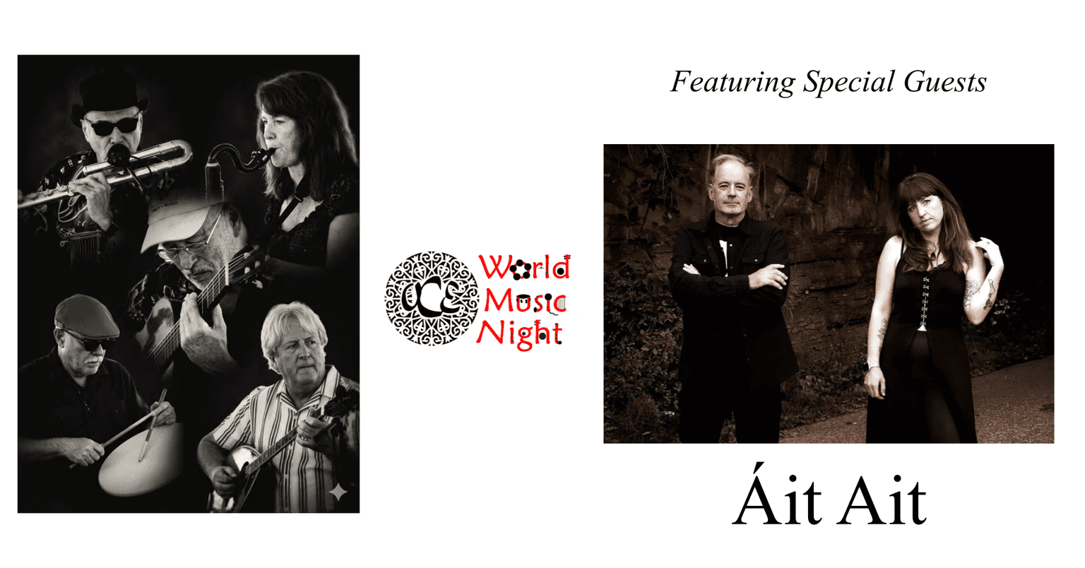 Other Country Ensemble's World Music Night with special guests Áit Ait