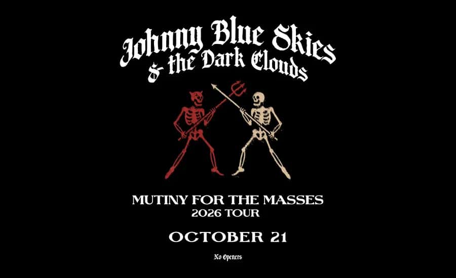 Johnny Blue Skies & the Dark Clouds - Mutiny for the Masses 2026 Tour