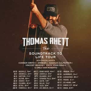 Zach John King with Thomas Rhett and Emily Ann Roberts
