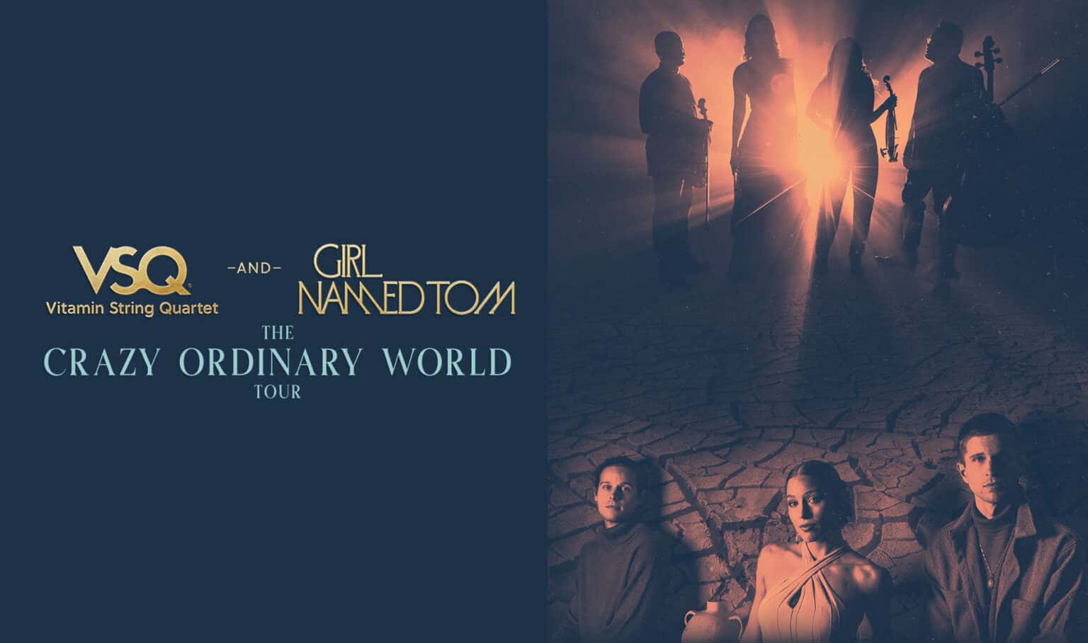 Vitamin String Quartet & Girl Named Tom: The Crazy Ordinary World Tour