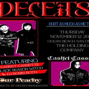 Deceits with Casket Cassette, Black Season Witch and DJ Robin Roth