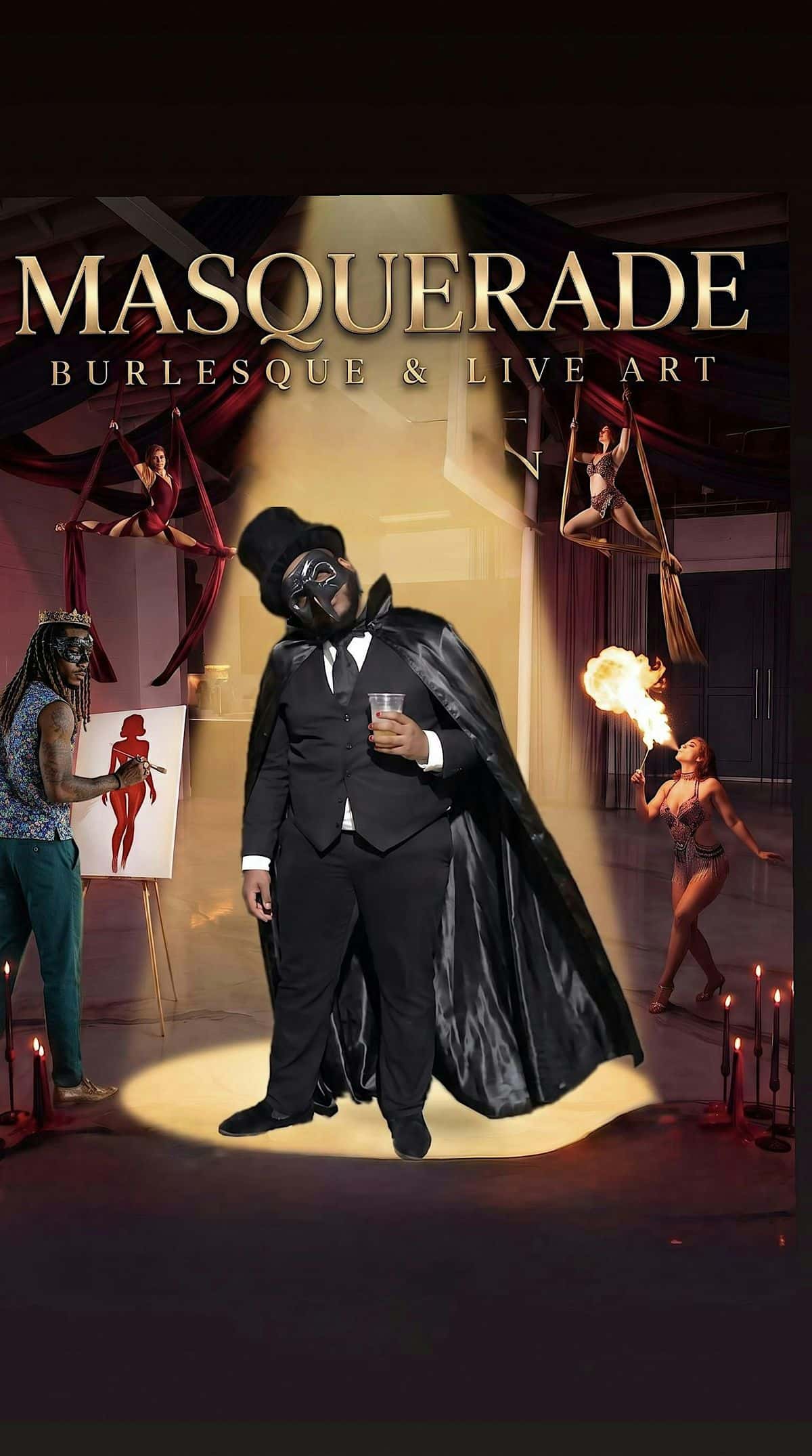 Masquerade Burlesque Live Art Show