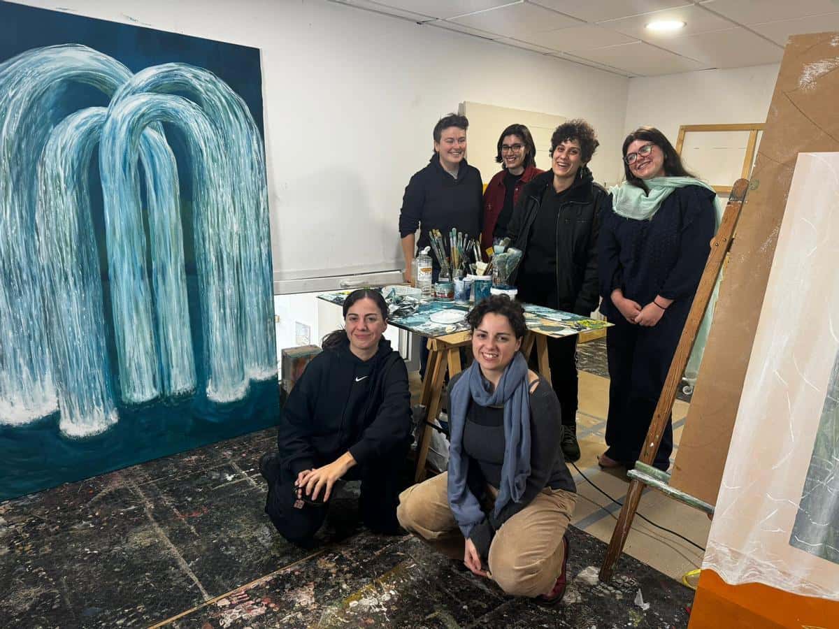 Laboratorio pictórico sobre desaceleración y creación