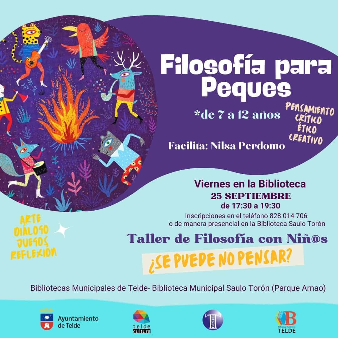 Taller de filosofía para 'peques'