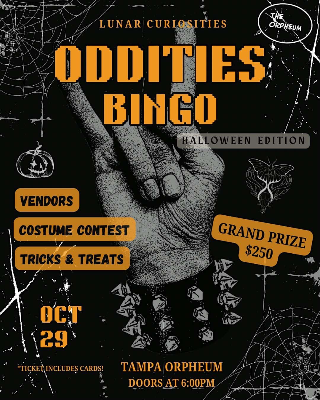 Oddities Bingo