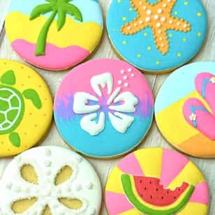 The Art of Cookie Decorating: Summer Edition