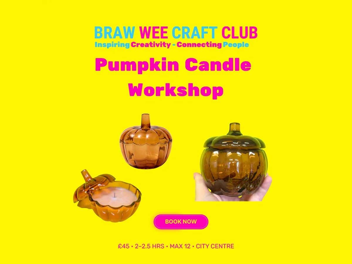 Pumpkin Candle Making Workshop