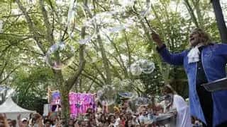 Fantasía de jabón por San Agustín