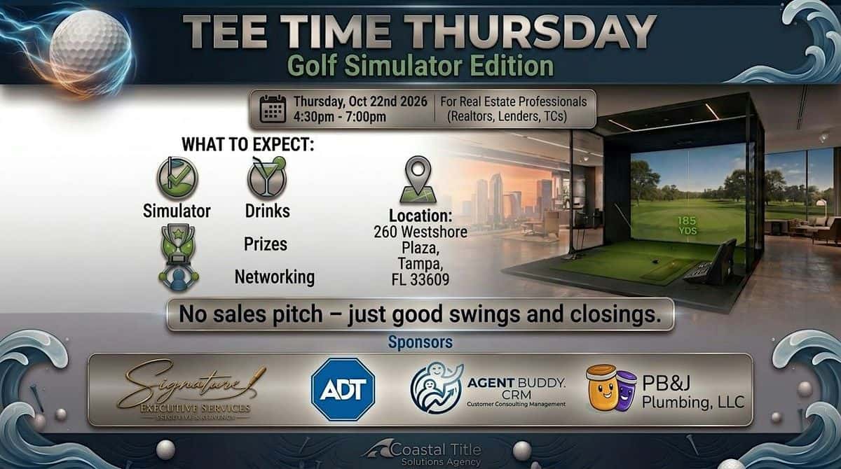 Tee Time Thursday (Golf Simulator Edition) Round #2