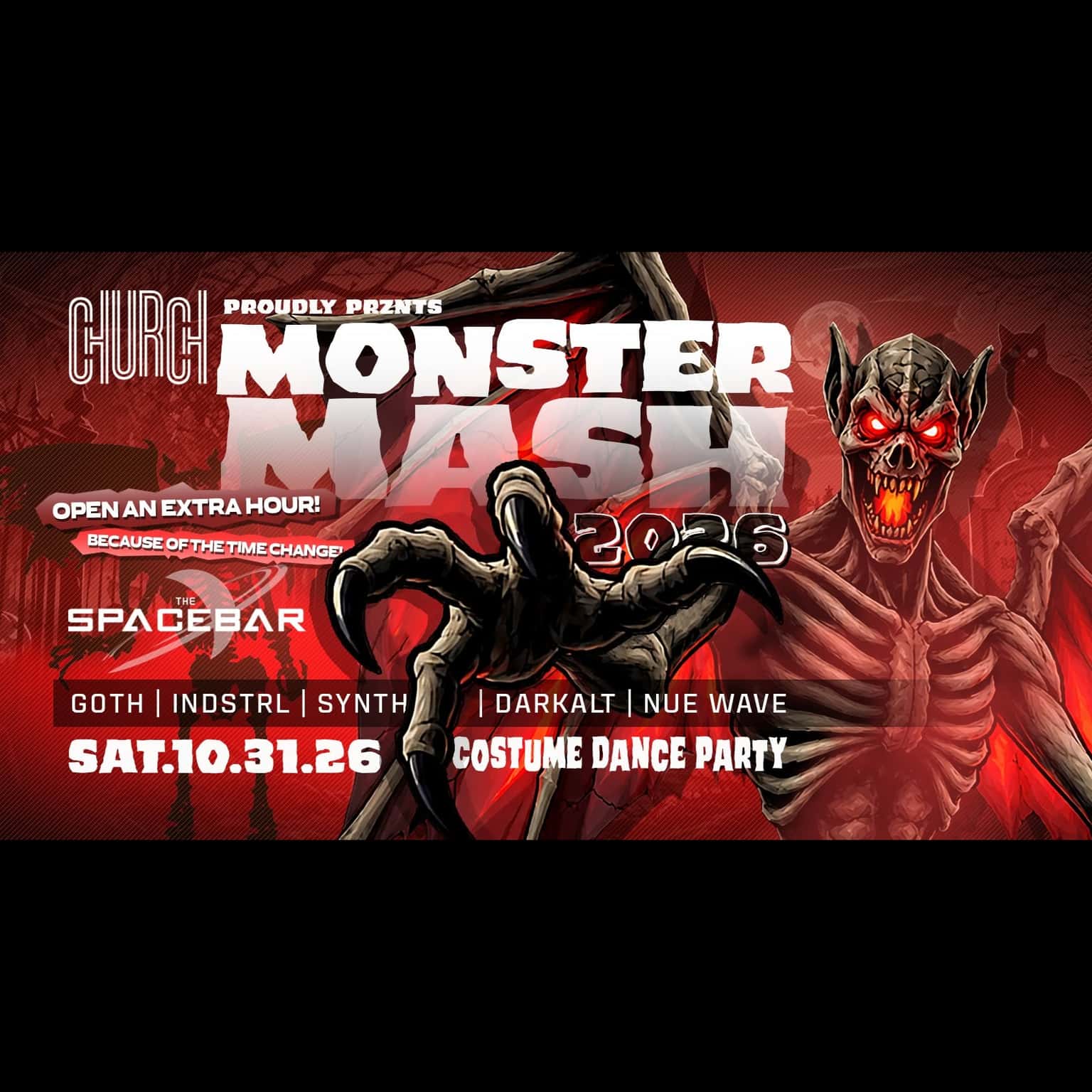CHURCH Prznts: Monster Mash 2026!