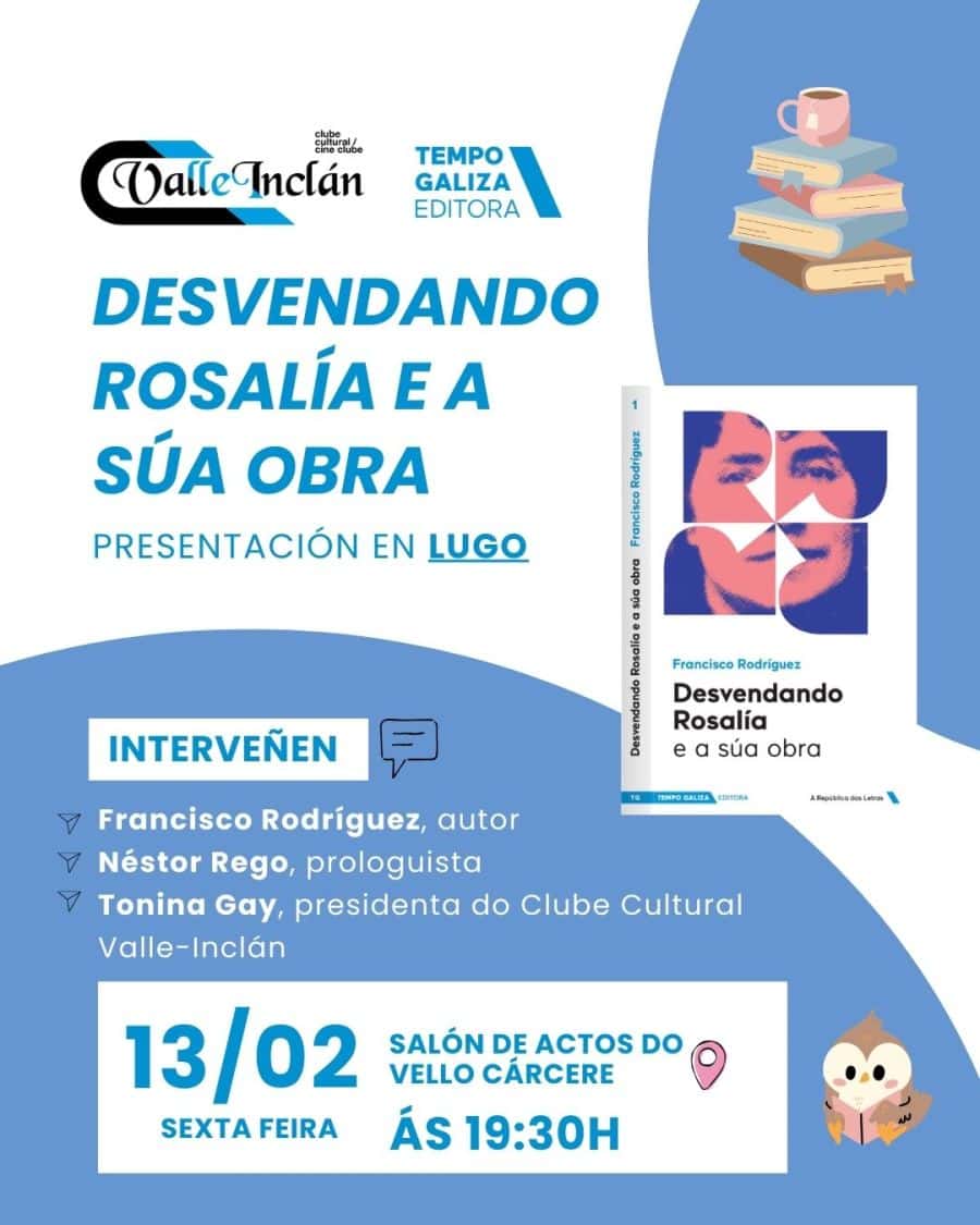 Presentación do libro 'Desvendando Rosalía e a súa obra'