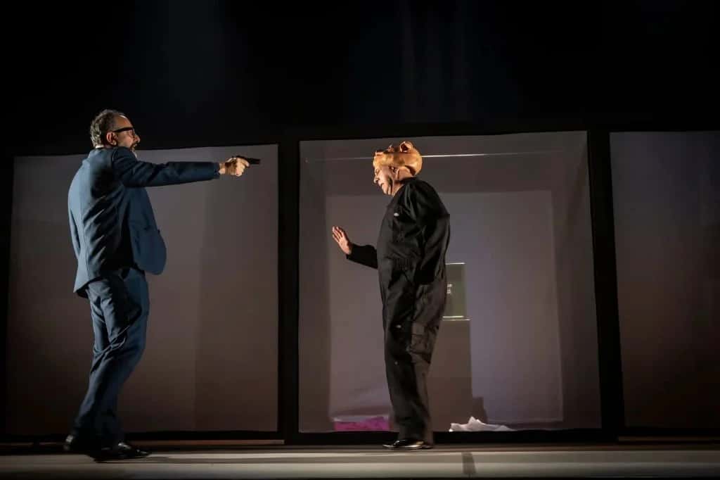 La huella, de Anthony Shaffer, puesta en escena por Teatro del Agua