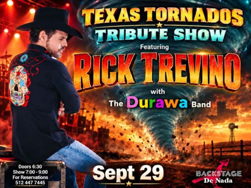 Durawa Tuesdays: Texas Tornado Tribute w/ Rick Trevino
