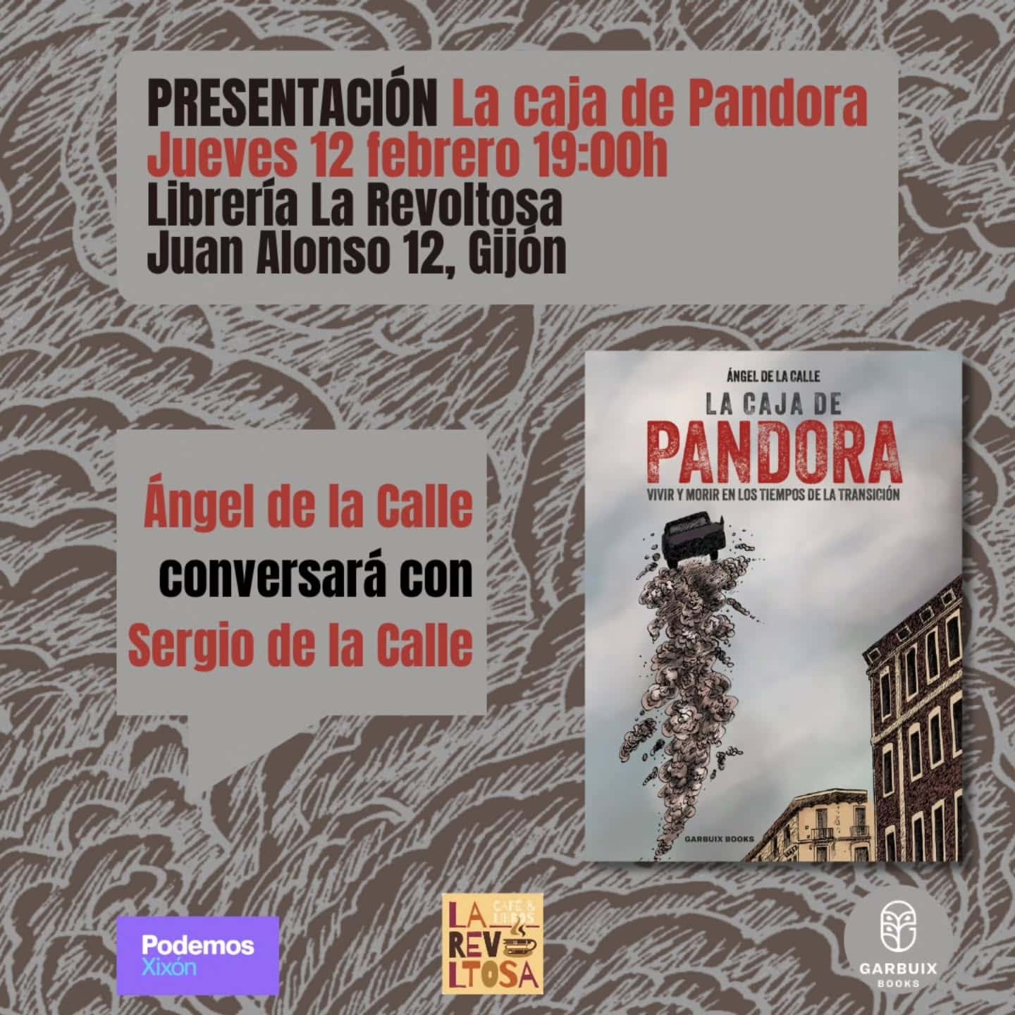 Presentación de La Caja de Pandora de Ángel de la Calle
