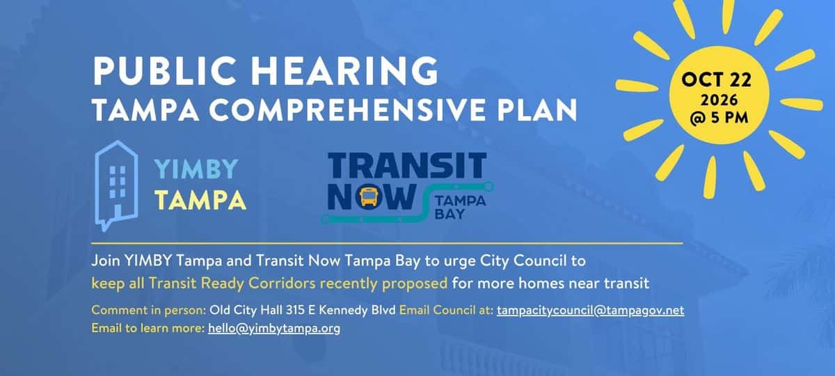 Tampa Comprehensive Plan Public Hearing