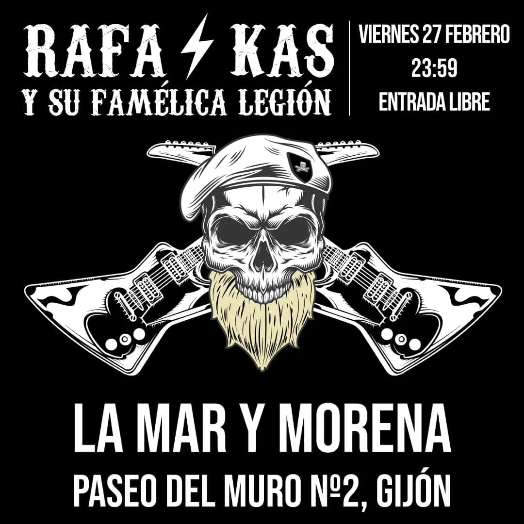 Concierto de Rafa Kas y su Famélica Legión