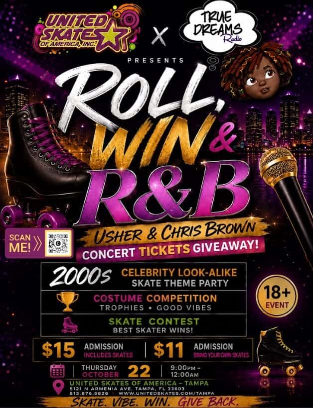 Roll and Win Adult R & B Skate