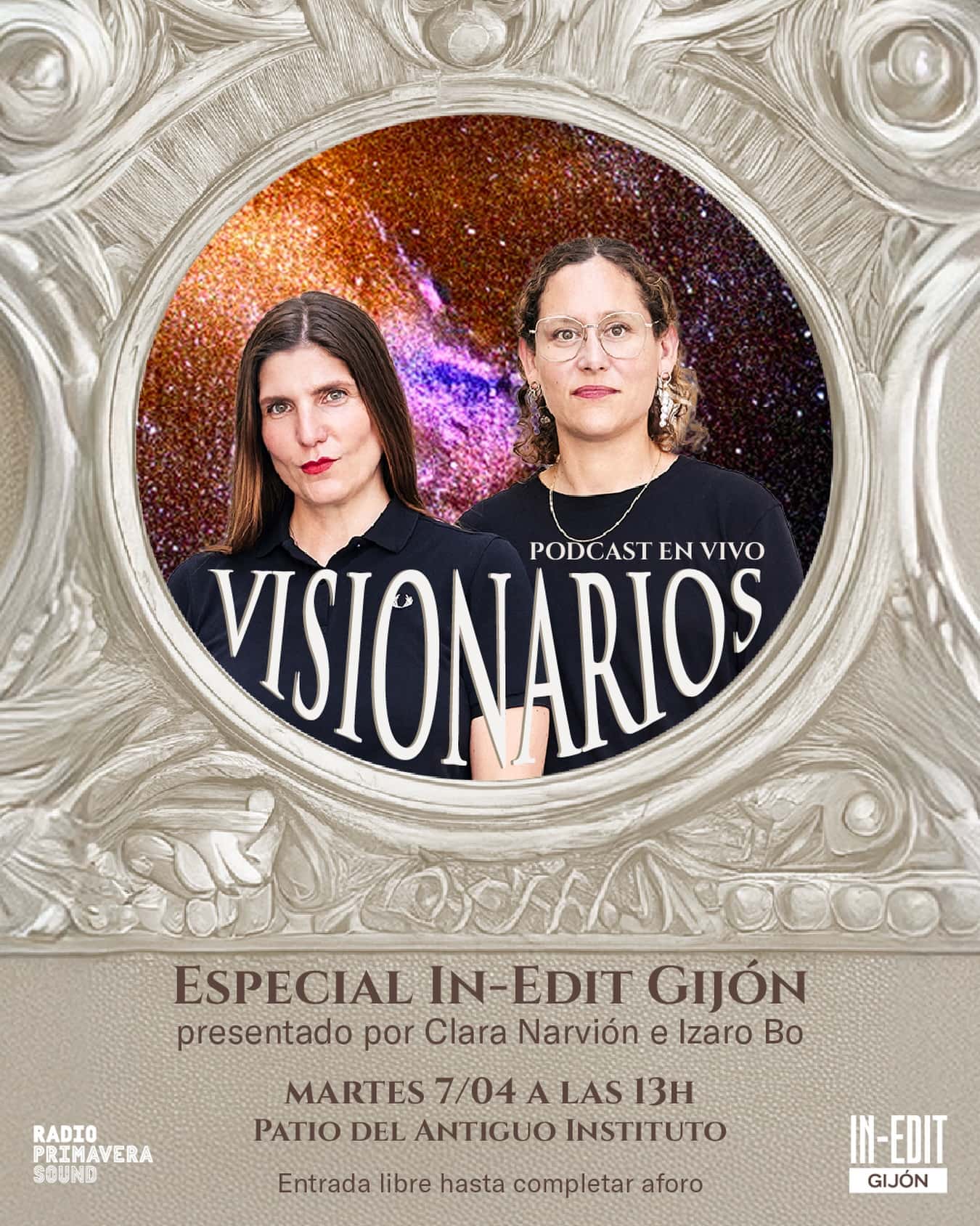 Podcast en vivo Visionarios - Especial In-Edit Gijón