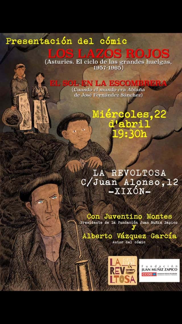 Presentación del cómic Los Lazos Rojos