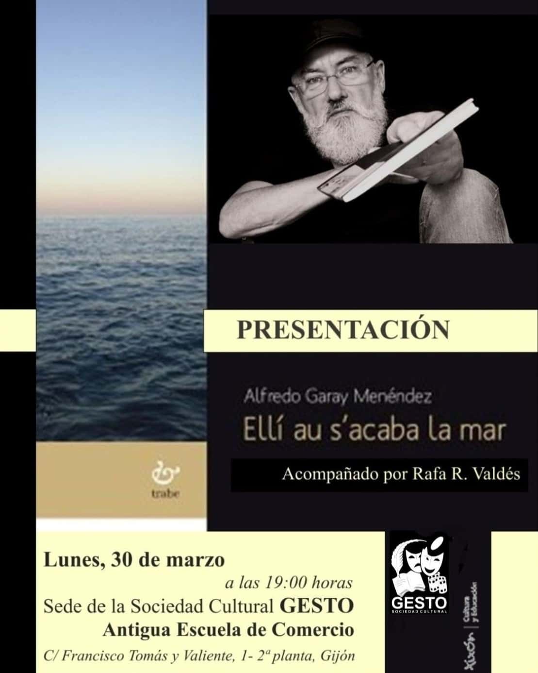 Presentación del poemario 'Ellí au s´caba la mar'