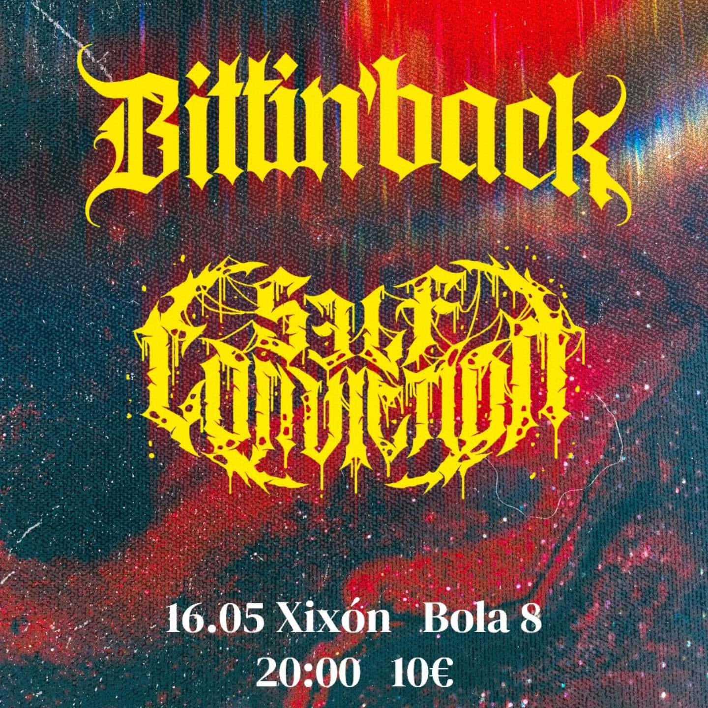 Concierto de Self-Conviction y Bittinback
