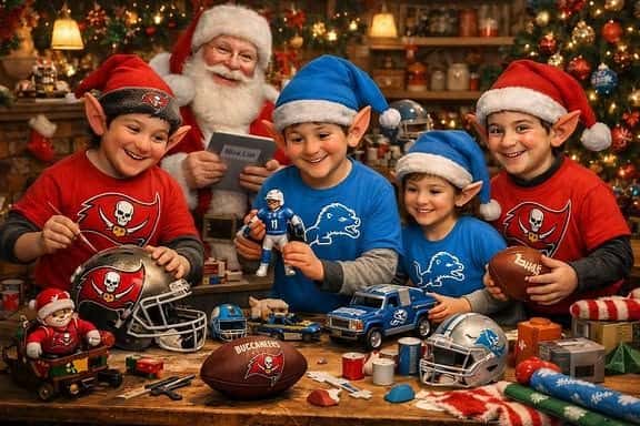 KOA Santa's Workshop Game Day Social