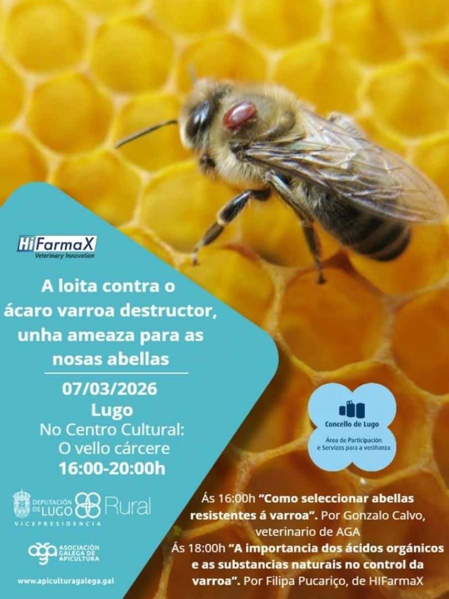 Charla 'A loita contra o ácaro varroa'