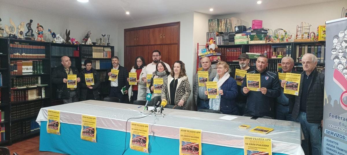 Manifestación contra los peajes de la AP-9