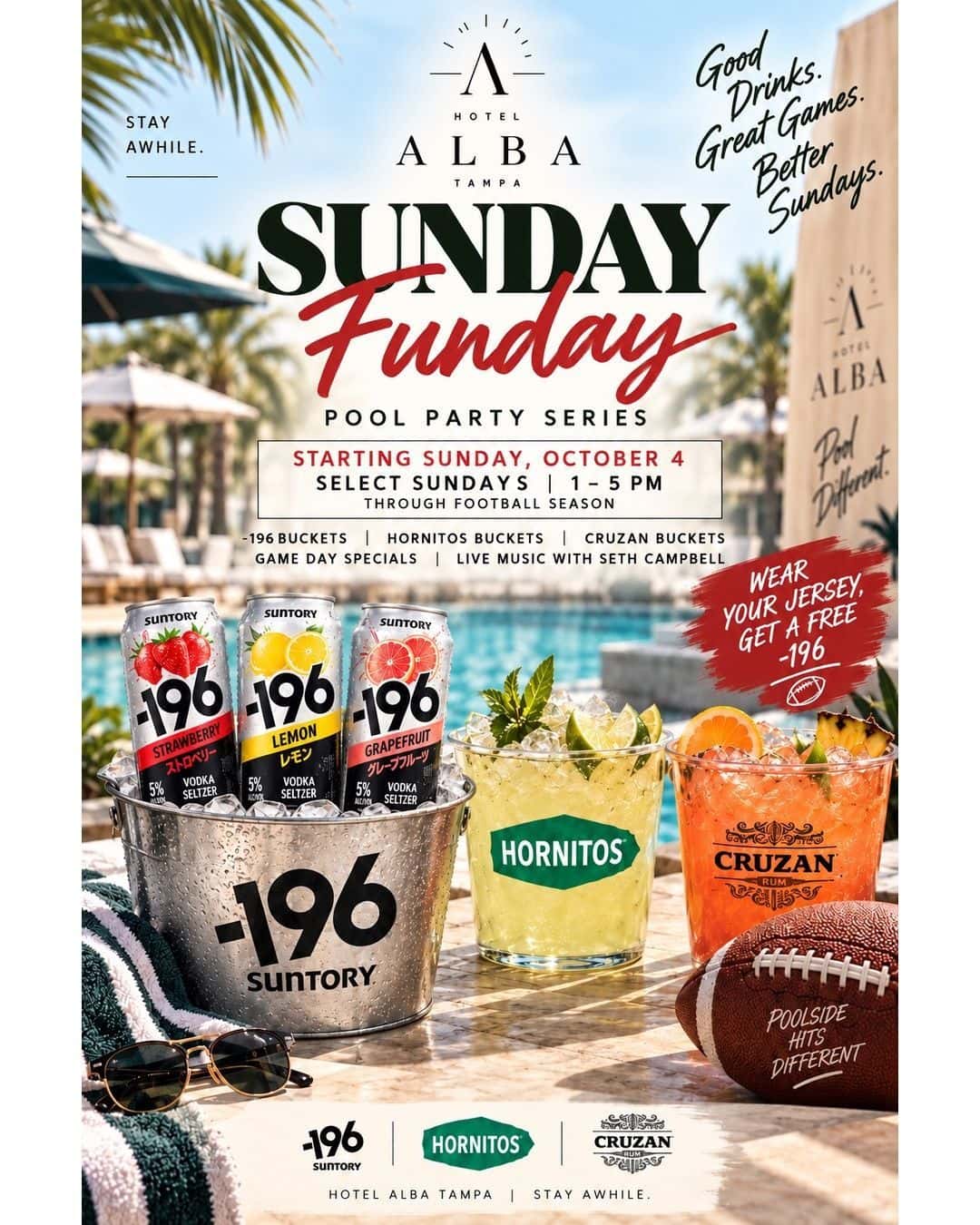 Sunday Funday at Hotel Alba