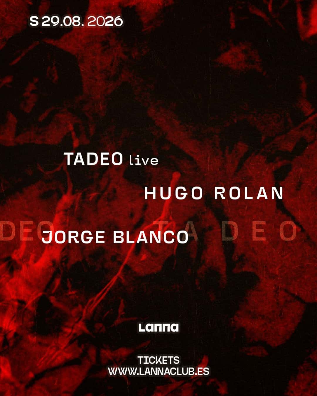 Tadeo Live, Hugo Rolan y Jorge Blanco