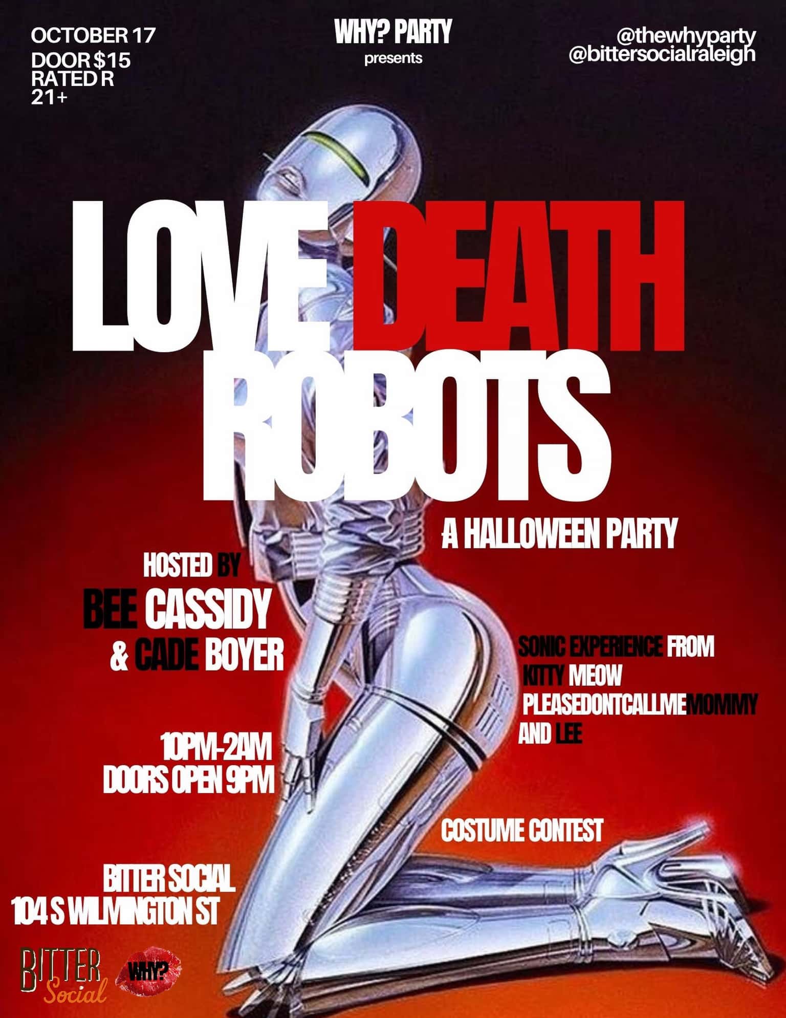 Why? Party Presents Love, Death & Robots at Bitter Social