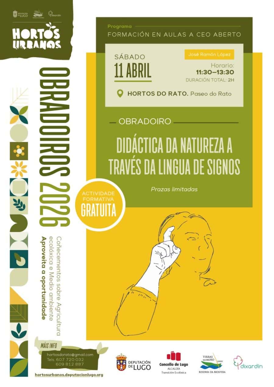 Didáctica da natureza a través da lingua de signos