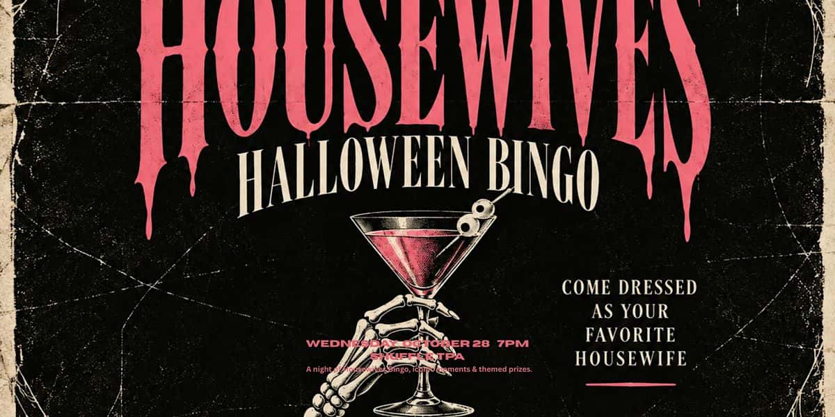 A Night of Housewives Halloween Bingo
