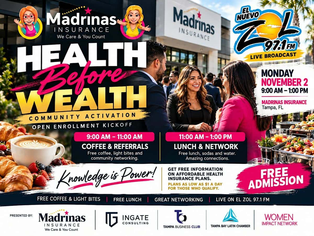2 Events. 9am-1pm. 1 day! Live Radio Station, Free Admission