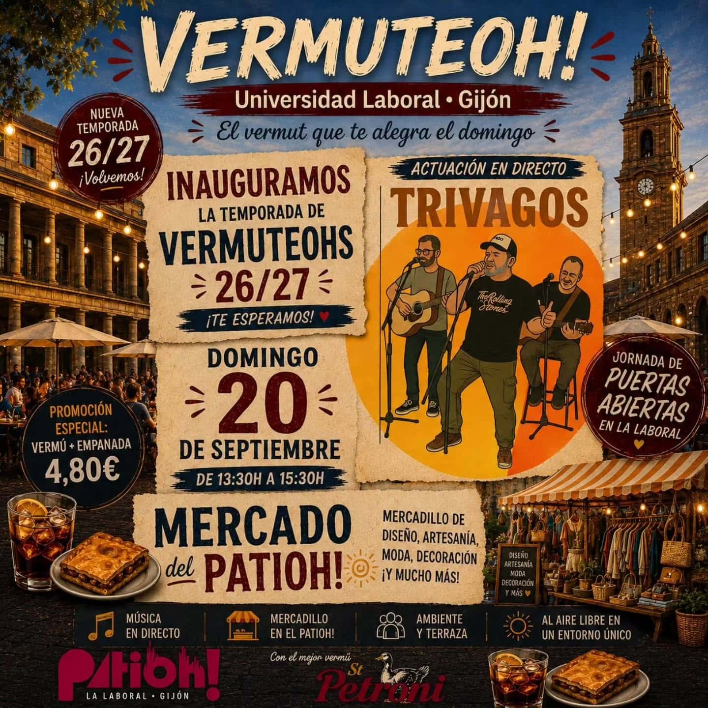 Vermuteoh: Música en directo de Trivagos