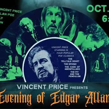 Halloween Poe-A-Thon: Vincent Price presents An Evening of Edgar Allan Poe