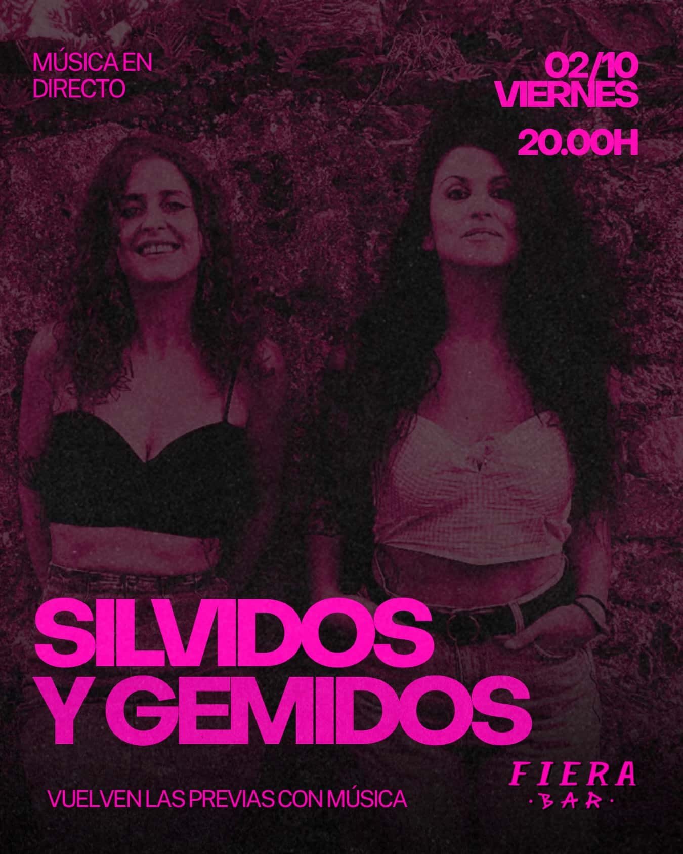 Acústico de Silvidos y Gemidos
