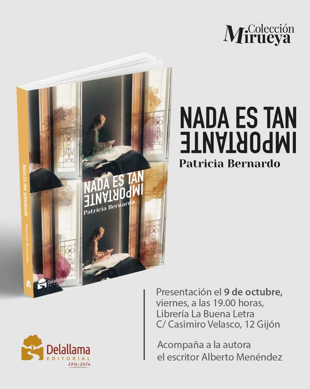 Presentación del libro 'Nada es tan importante'