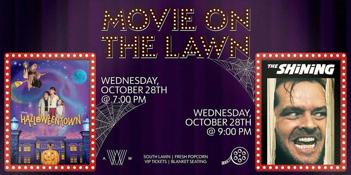 Movie on the Lawn Double Feature - Halloweentown & The Shining