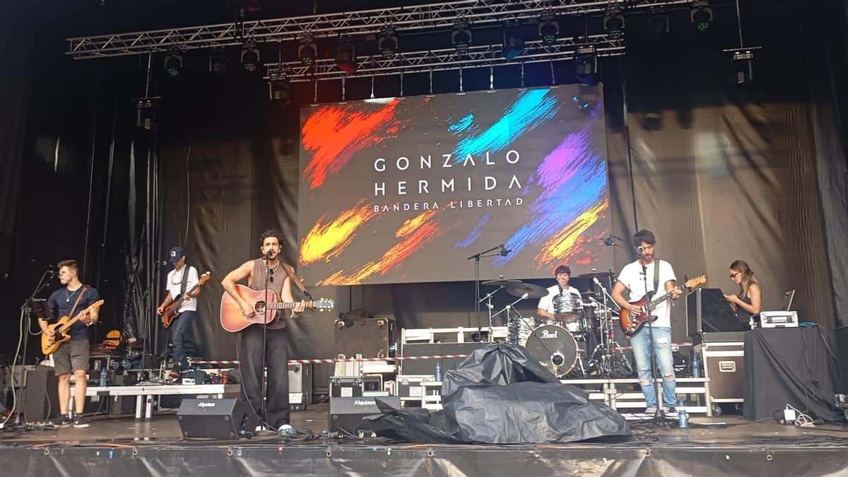 Gonzalo Hermida en concierto