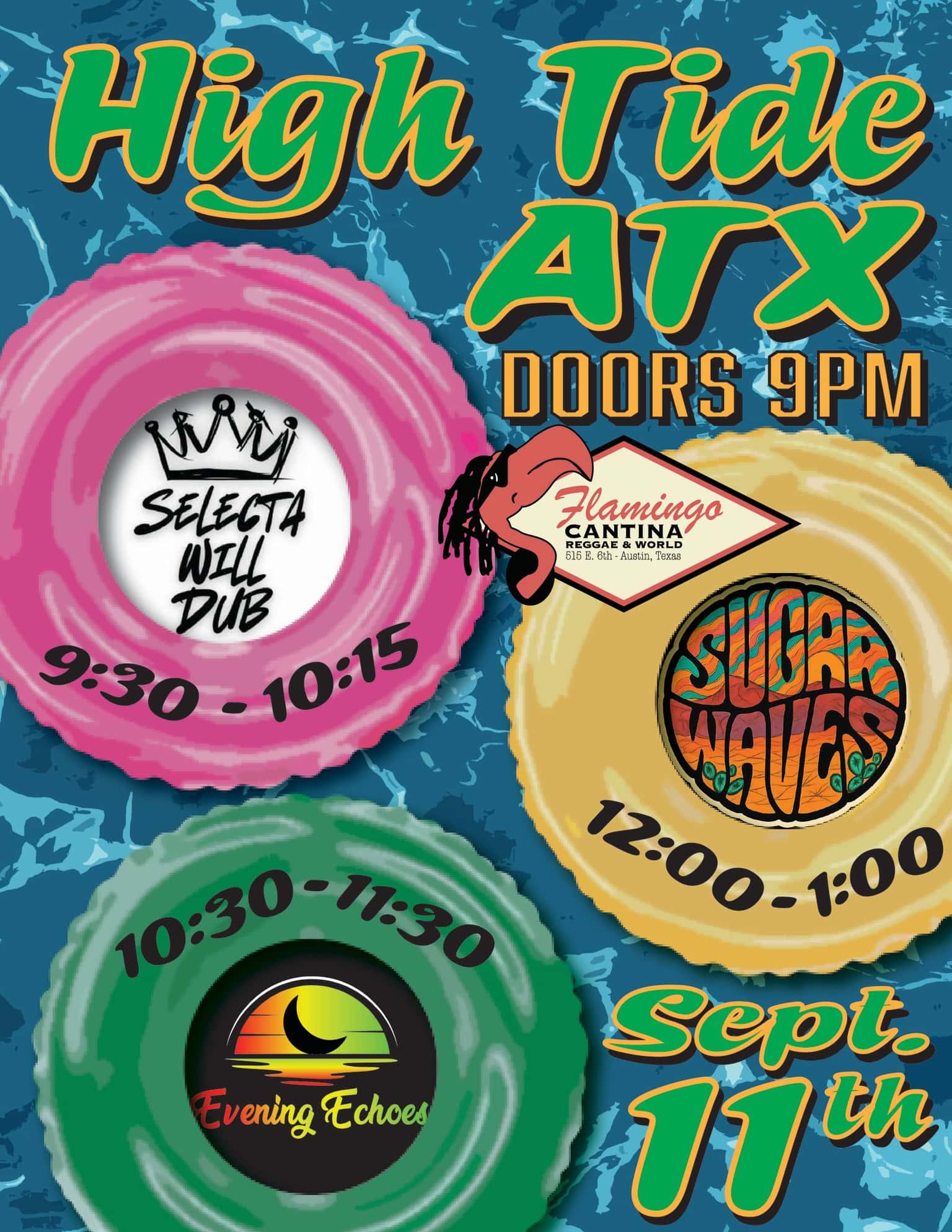 Evening Echoes + Sugar Waves - Reggae-Rock