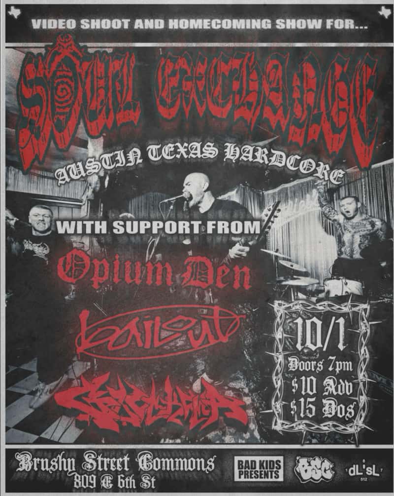 Soul Exchange (Video Shoot) w/ Opium Den & More