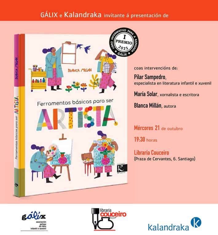 Blanca Millán presenta 'Ferramentas básicas para ser artista'