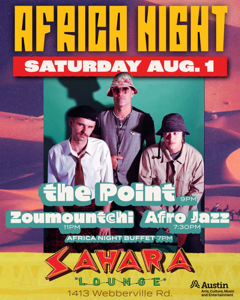 Africa Night with The Point, Afro Jazz and Zoumountchi