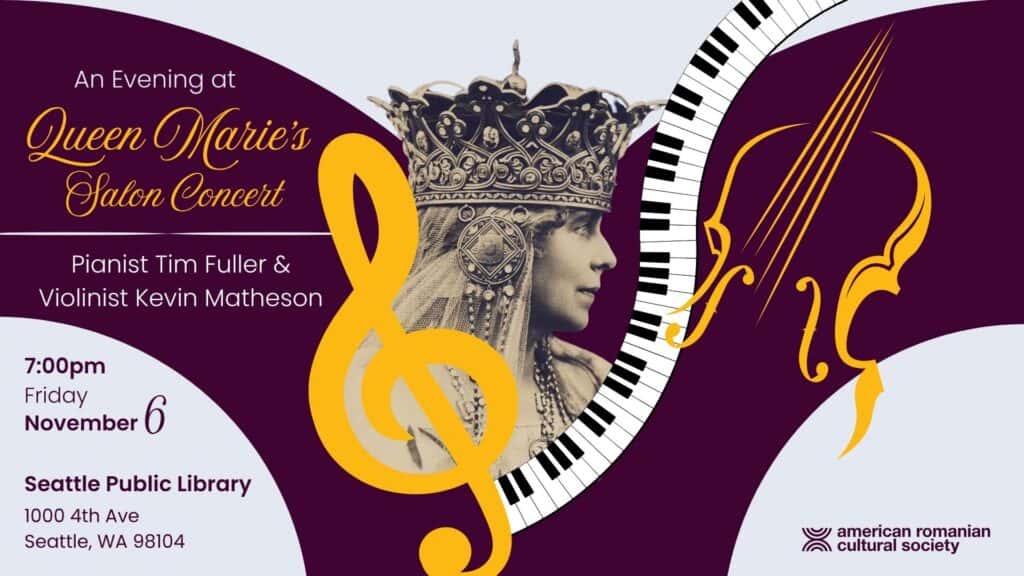 An Evening at Queen Marie's Salon Concert