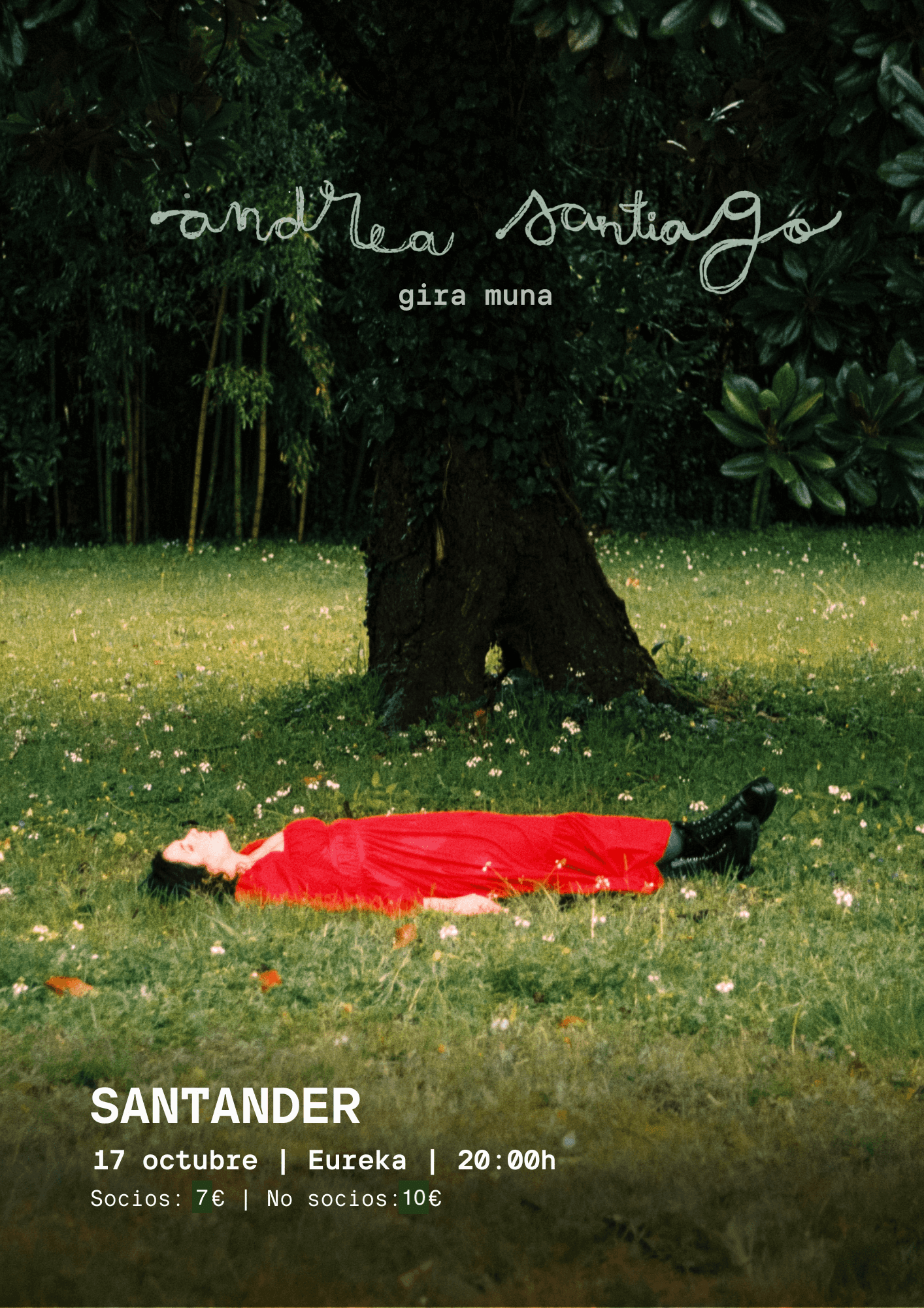 Concierto de Andrea Santiago - Gira Muna
